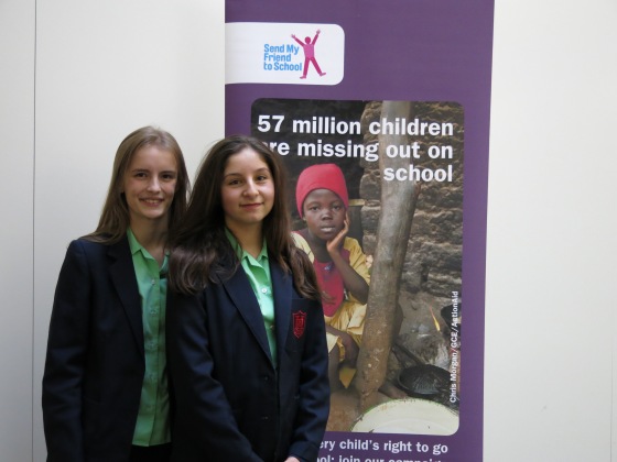pic - Young Ambassadors 2014 Maisie and Rebecca